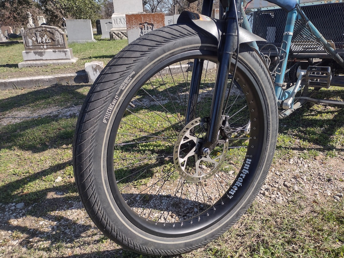 Front Wheel For Pedicabs and E-bikes - Unbroken Components