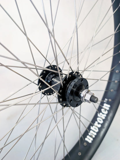 Front Wheel For Pedicabs and E-bikes - Unbroken Components